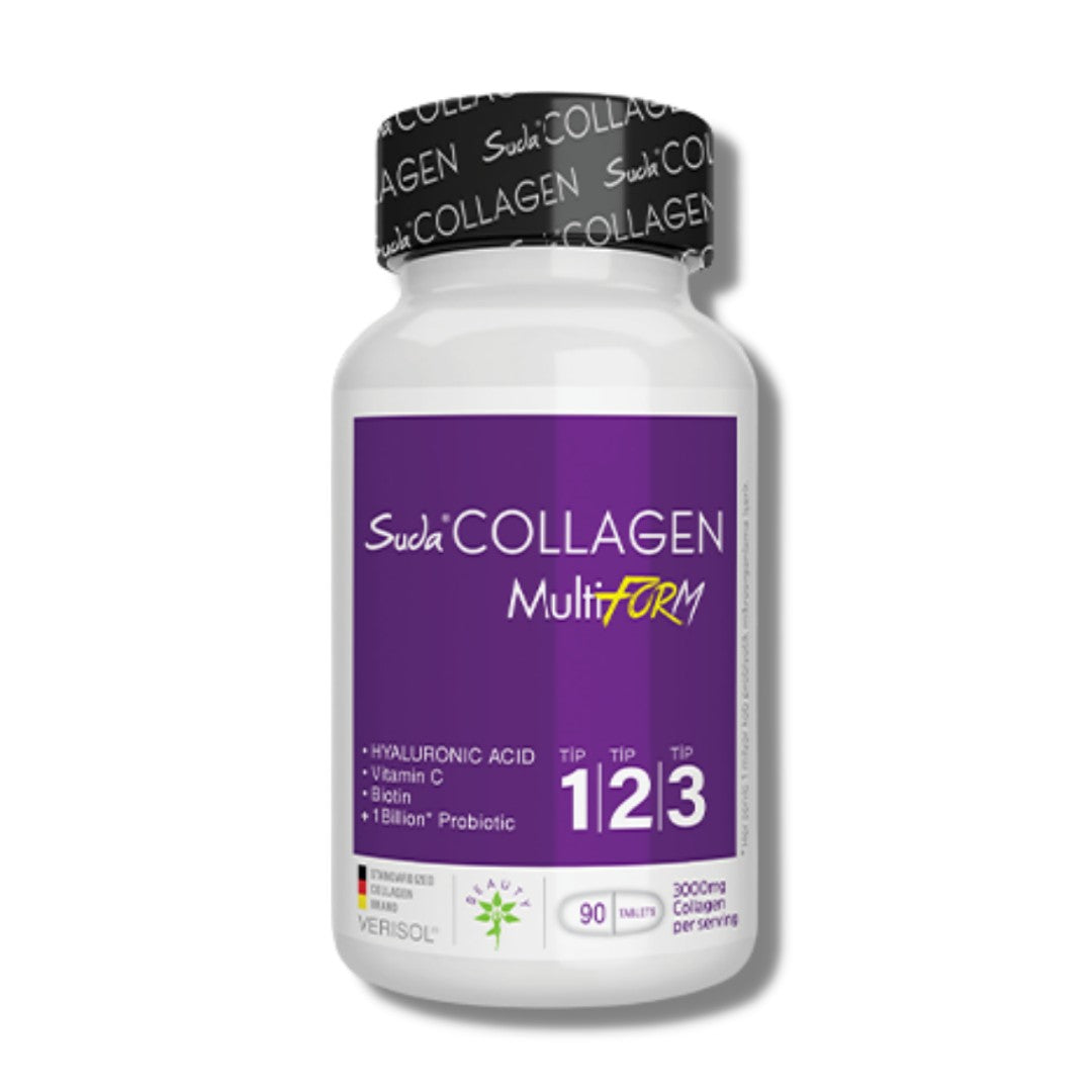 Suda Collagen Multiform 90 Tablet - Tip 1, Tip 2, Tip 3 Kolajen