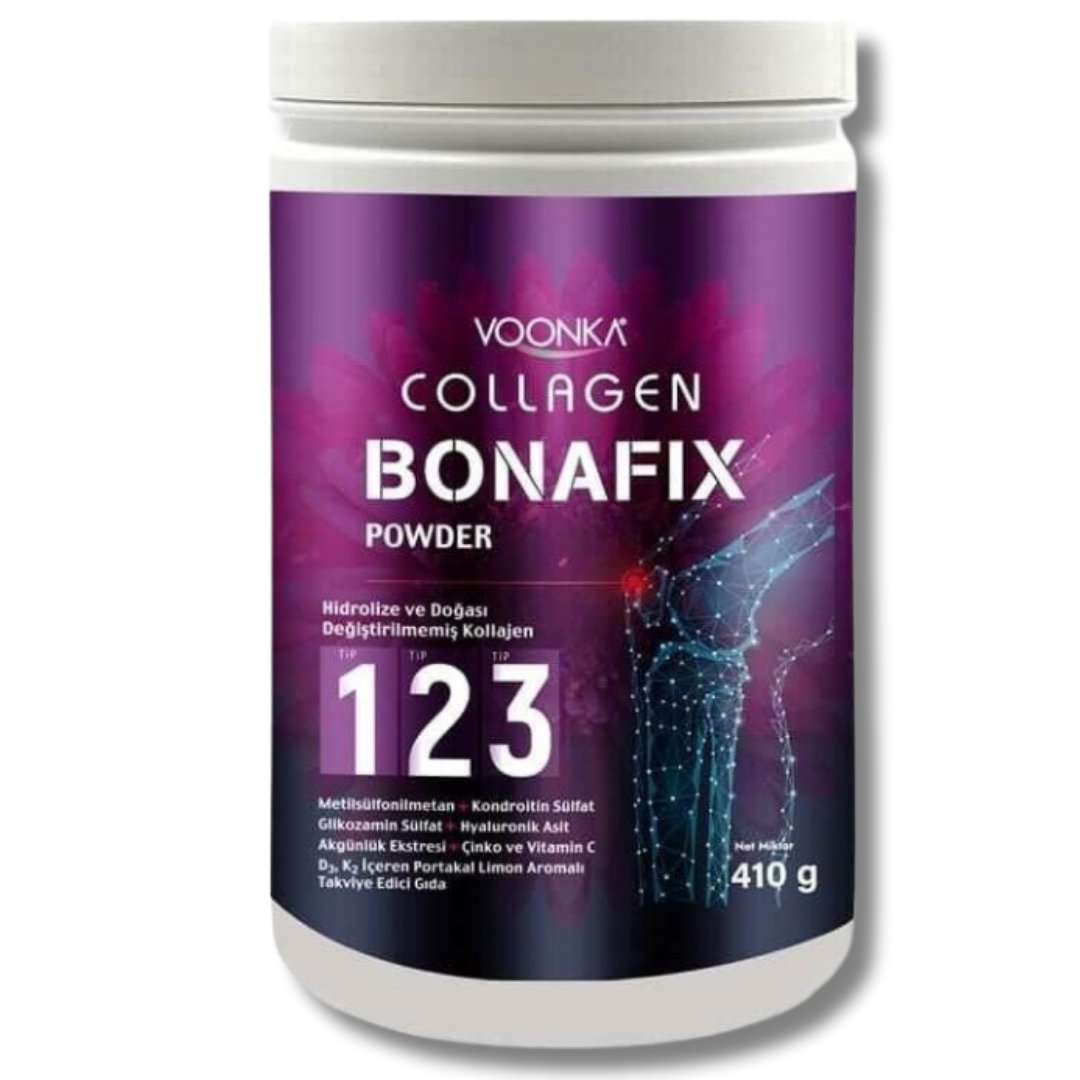 Voonka Collagen Bonafix Tip 1-2-3 Kolajen Powder 410 g