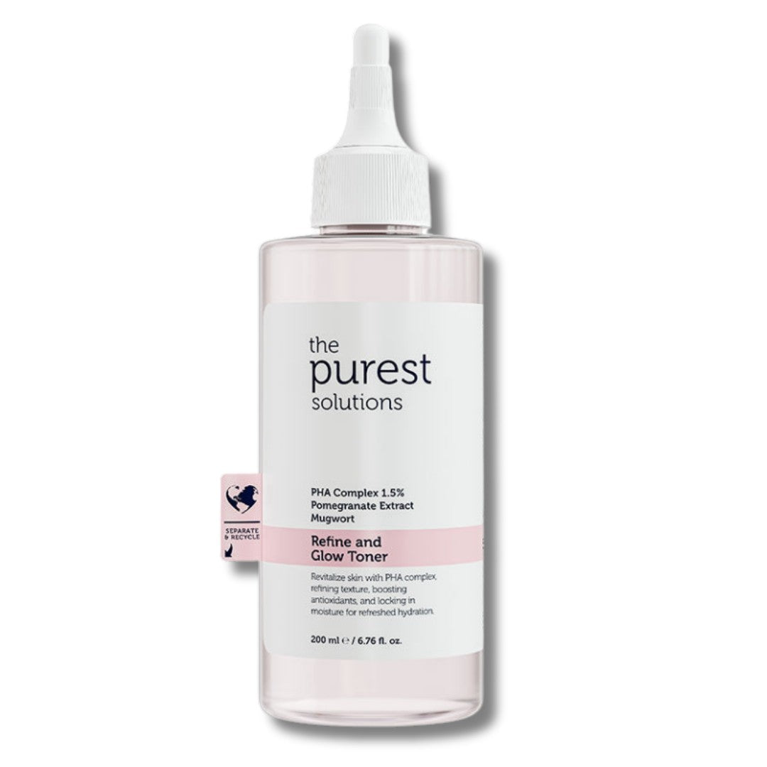 The Purest Solutions Hassas Ciltler İçin Arındırıcı ve Aydınlatıcı PHA Pembe Tonik 200 ml