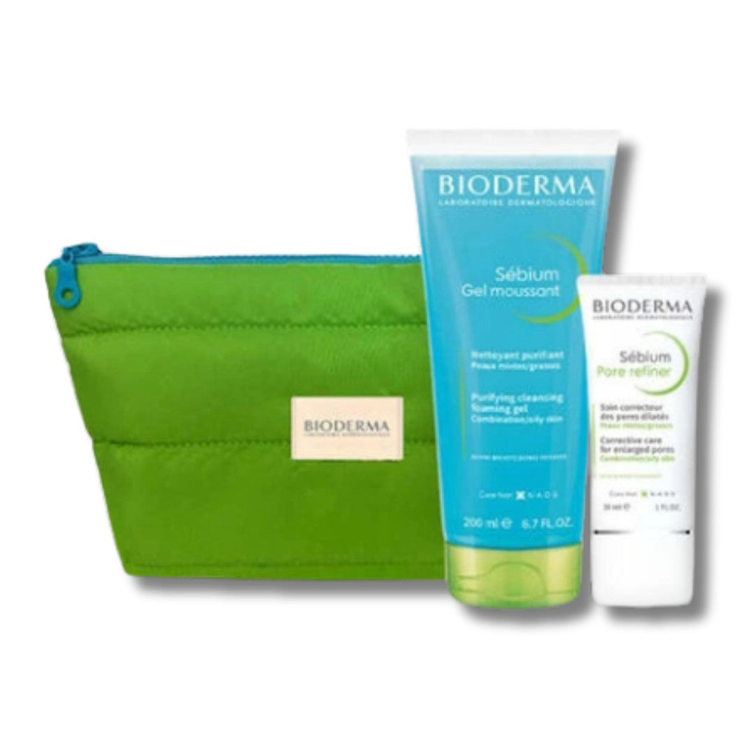 Bioderma Gözenek Karşıtı Bakım Kiti Çanta Hediyeli