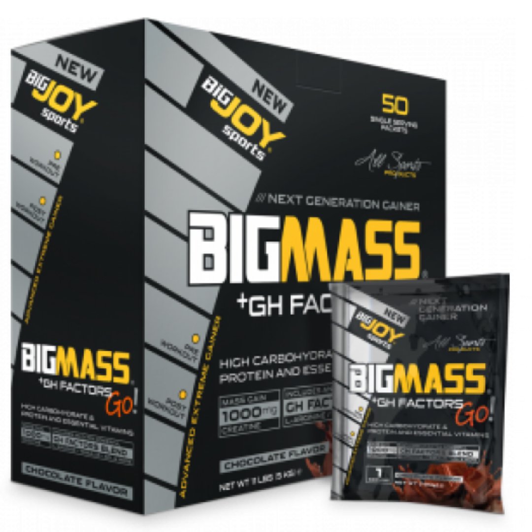 BigJoy Sports Big Mass +GH Factors 50 Saşe - Çikolata