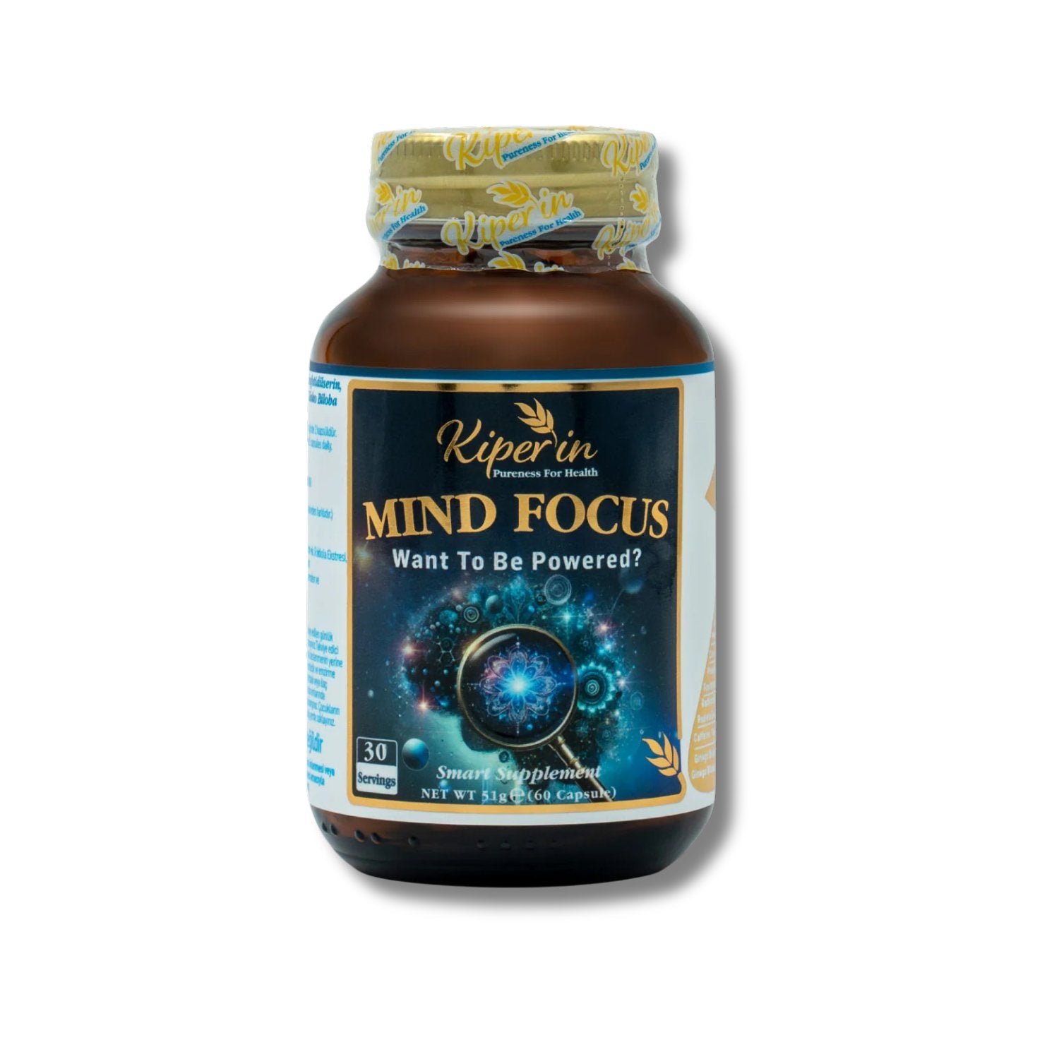Kiperin Mind Focus 60 Kapsül