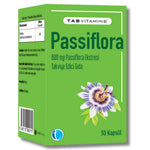 Tabvitamins Passiflora Ekstresi Takviye Edici Gıda 30 Kapsül