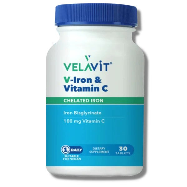 Velavit V Iron Vitamin C 30 Tablet