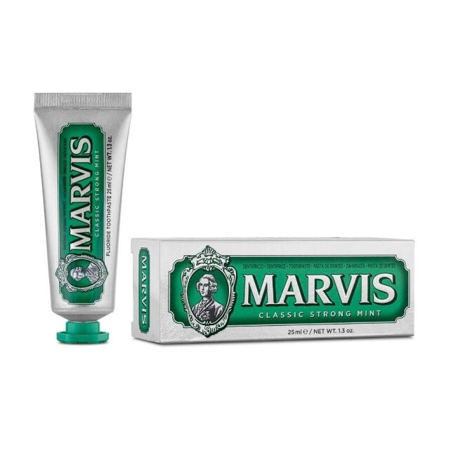 Marvis Classic Strong Mint Diş Macunu 25ml Klasik nane diş macunu