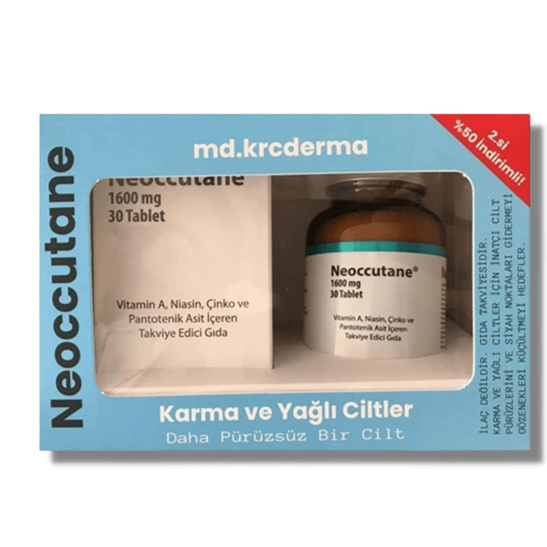 Neoccutane 1600 mg 30 Tablet - İkincisi %50 İndirimli
