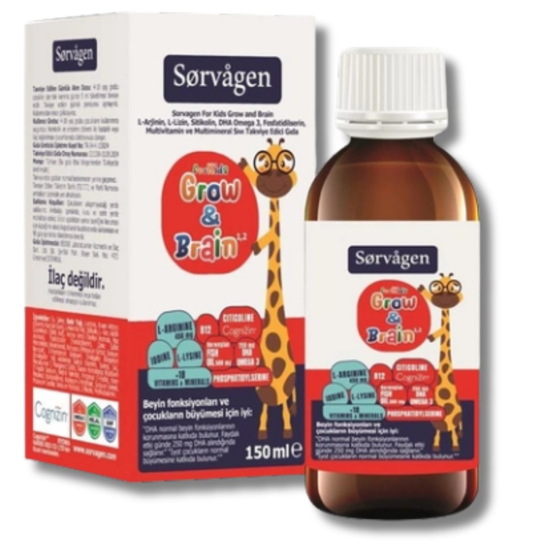 Sorvagen Grow and Brain for Kids 150 ml