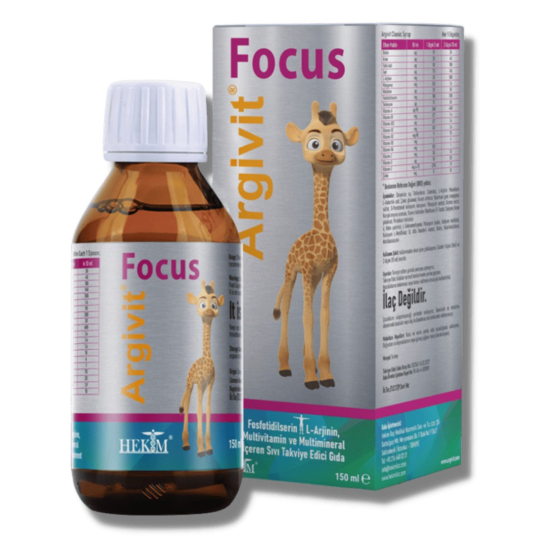 Argivit Focus L-arginin Multivitamin 150 ml Şurup