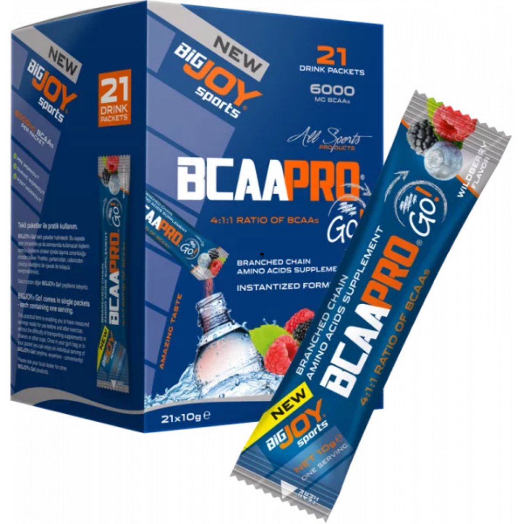 Bigjoy Sports BCAAPro 4:1:1 Ripped Go! (21 Servis) - Orman Meyveli