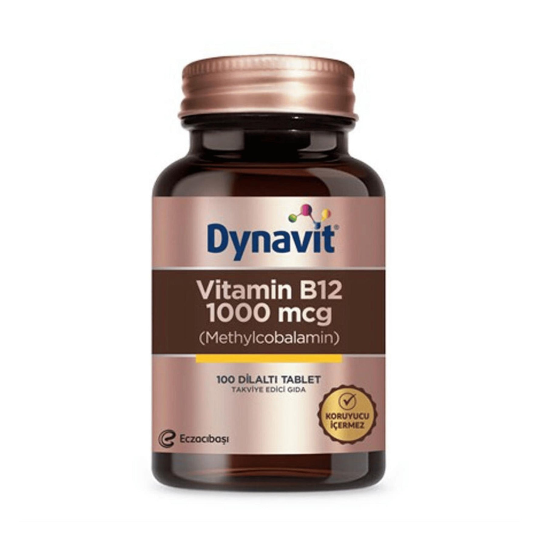 Eczacıbaşı Dynavit Vitamin B12 1000 mcg Takviye Edici Gıda 100 Tablet