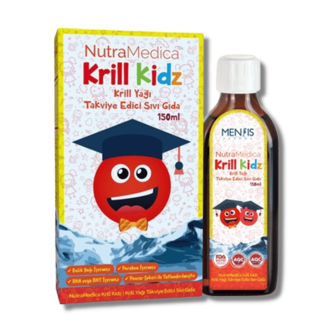Nutramedica Krill Kidz Krill Yağı 150 ml Şurup