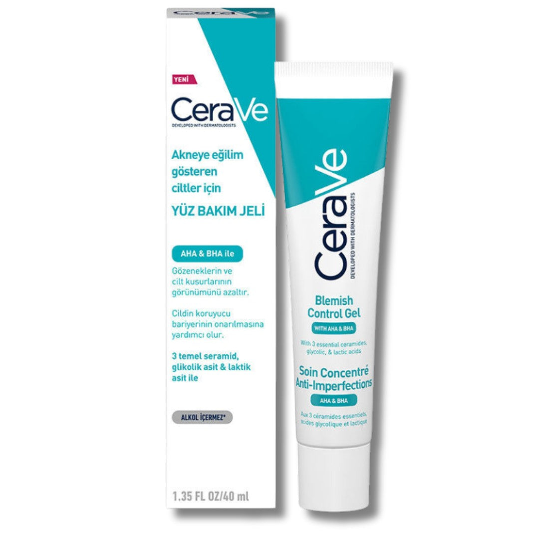 CeraVe Akneye Eğilim Gösteren Ciltler İçin Yüz Bakım Jeli 40 ml