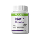 Voonka Biotin Chewable Takviye Edici Gıda 62 Tablet
