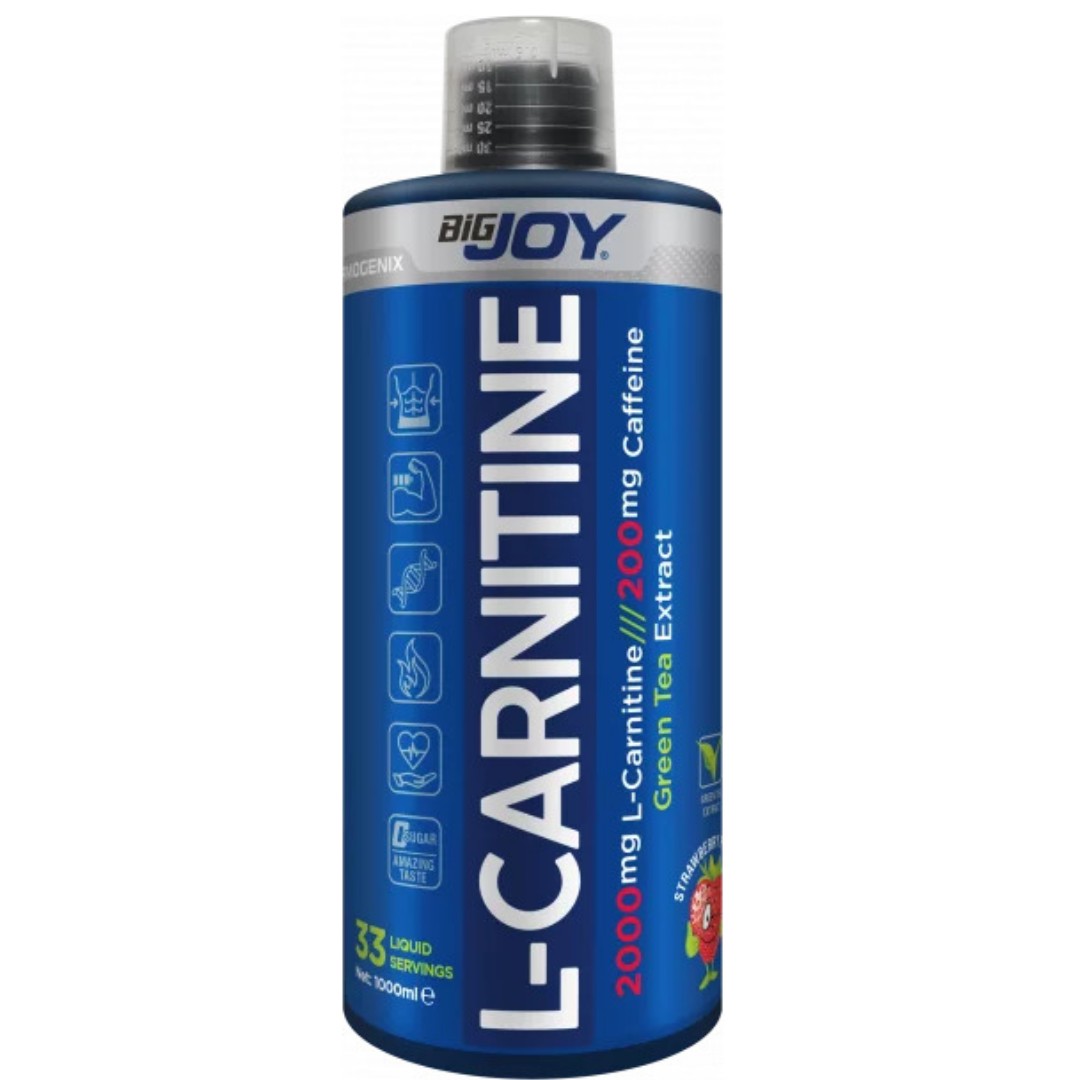 BigJoy Sports L-Carnitine Likit 1000 ML - Çilek