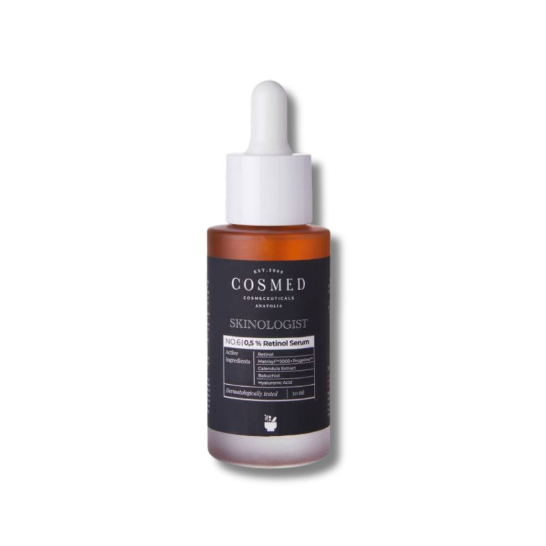 Cosmed Skinologist %0.5 Retinol ve Peptit İçeren Yenileyici Yüz Serumu 30 ml