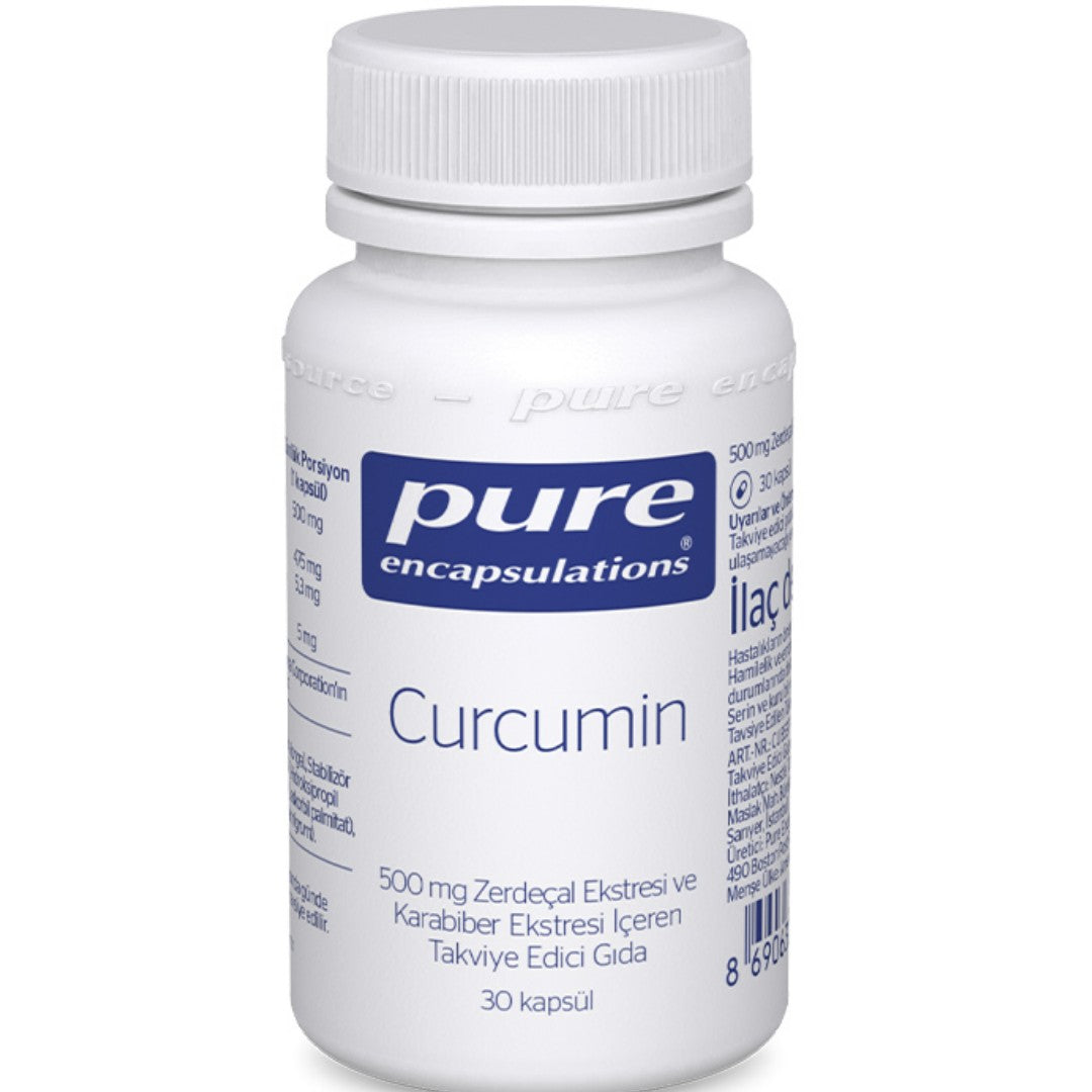 Pure Encapsulations Curcumin 500 Mg -30 Kapsül