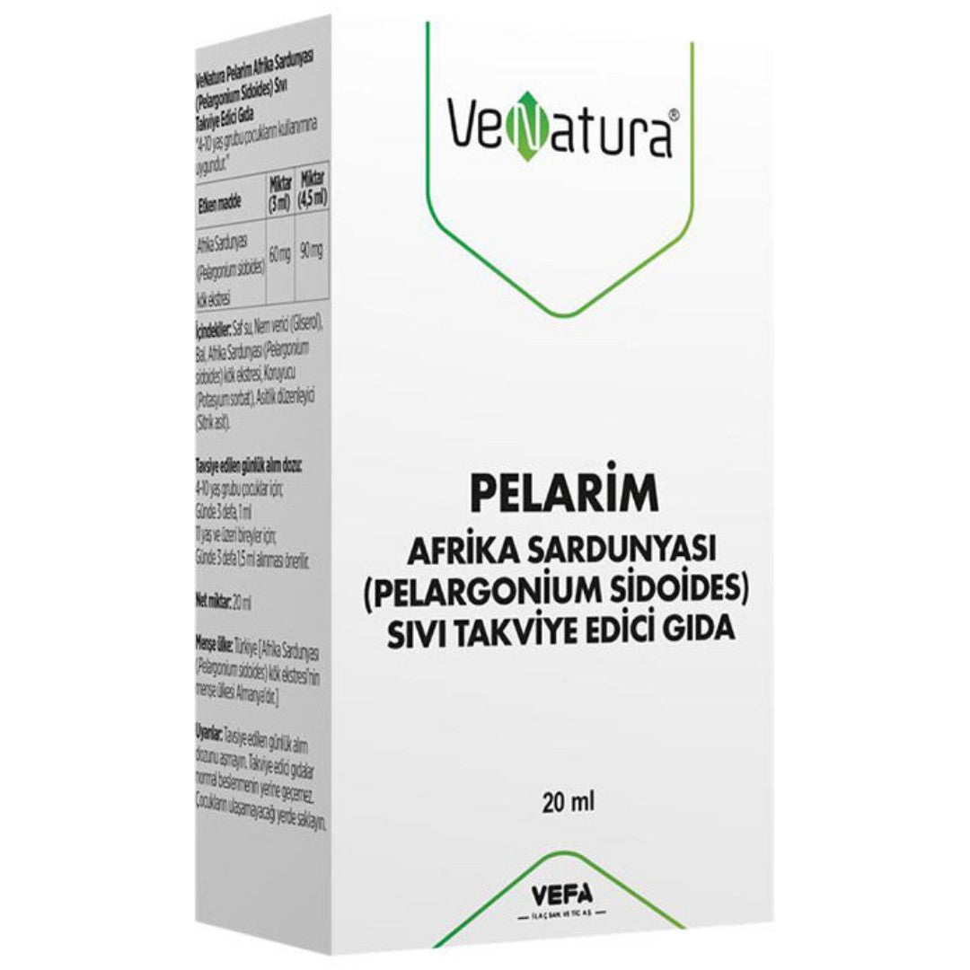 VeNatura Pelarim Takviye Edici Gıda 20 ml