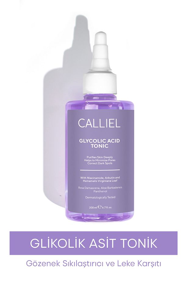 CALLİEL Leke Karşıtı Gözenek Sıkılaştırıcı Glikolik Asit Tonik 200 Ml